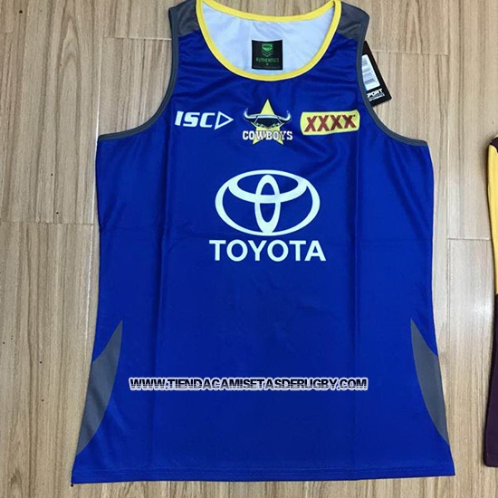 Tank Top North Queensland Cowboys Rugby 2018-2019 Azul